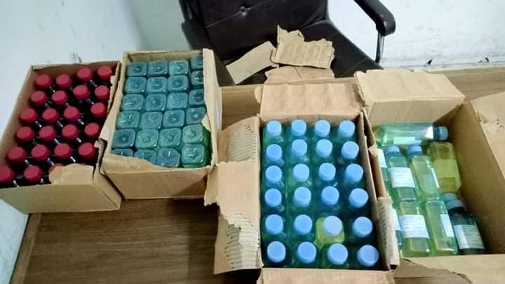 حجز عشرات القوارير من كحول “لفي لفي”