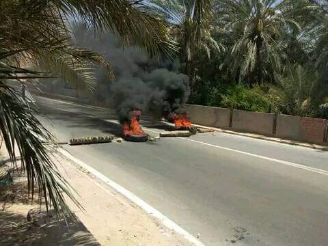 بعد إيقاف شبان بتهم إرهابية/ إحتقان في تمغزة (صور)