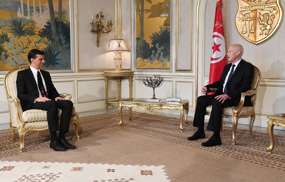 بمناسبة انتهاء مهامه/ سعيد يلتقي سفير المجر