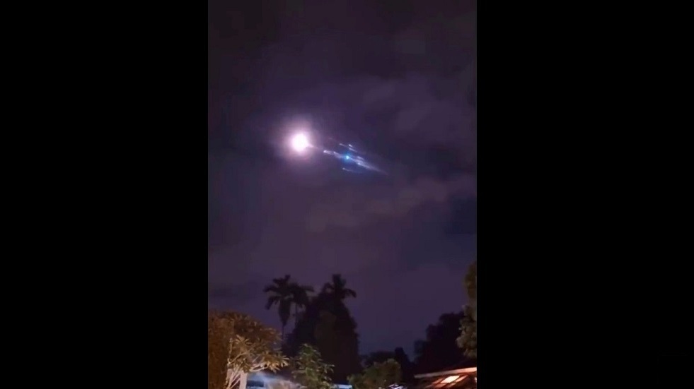 حطام الصاروخ الصيني يسقط  في هذه المنطقة