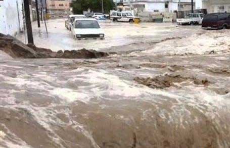 أمطار غزيرة وسيلان بعض الأودية في هذه الولاية