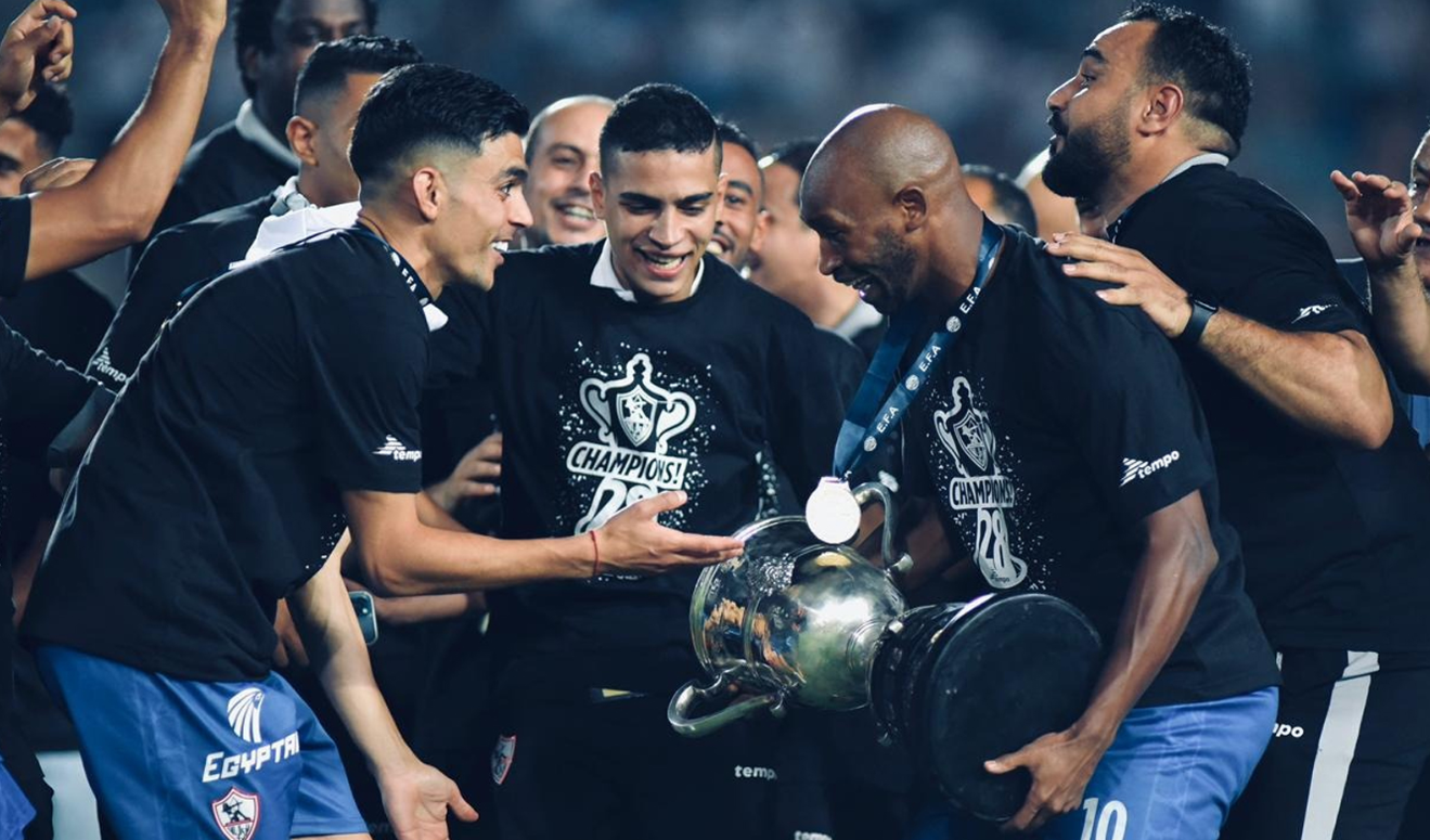 الجزيري والمثلوثي يتوجان مع الزمالك بكأس مصر