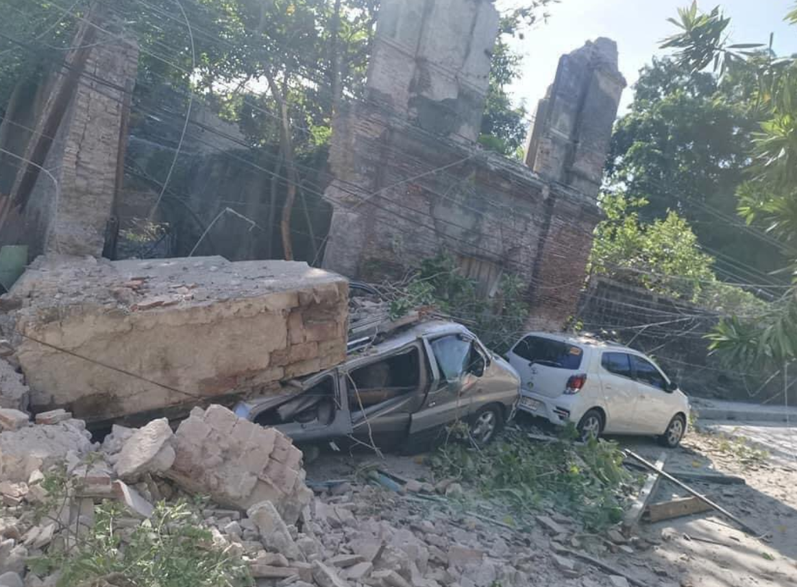 شاهد لحظة اهتزاز المباني في زلزال بالفلبين (فيديو)