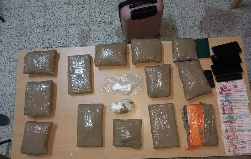 14.5 كلغ كوكايين جاءت معززة مكرمة في باخرة من فرنسا (صور)