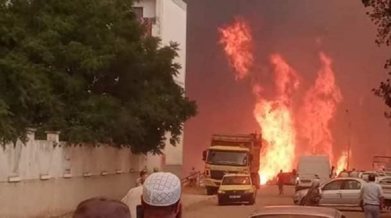 في حصيلة أوّلية/ 26 قتيلا على الأقل في الحرائق بالجزائر