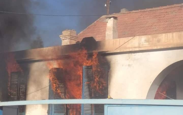 الرديّف/ حريق يأتي على منزل متاخم لإدارة شركة الفسفاط