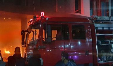 مصر/ حريق في كنيسة يوقع عشرات الضحايا