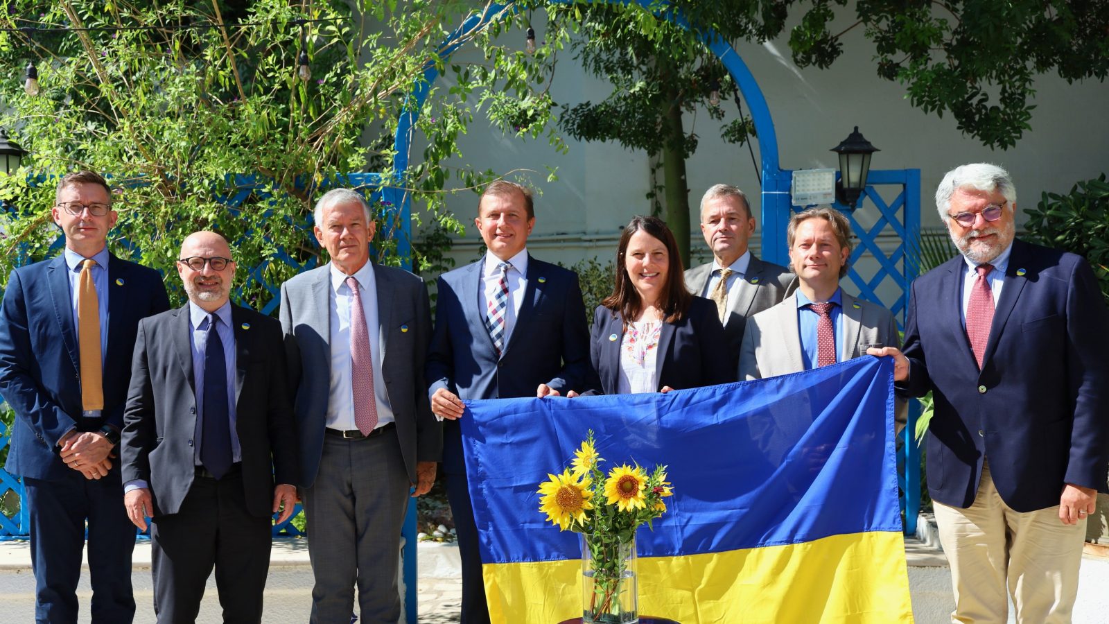 سفير أوكرانيا بتونس في ضيافة سفراء مجموعة السبع