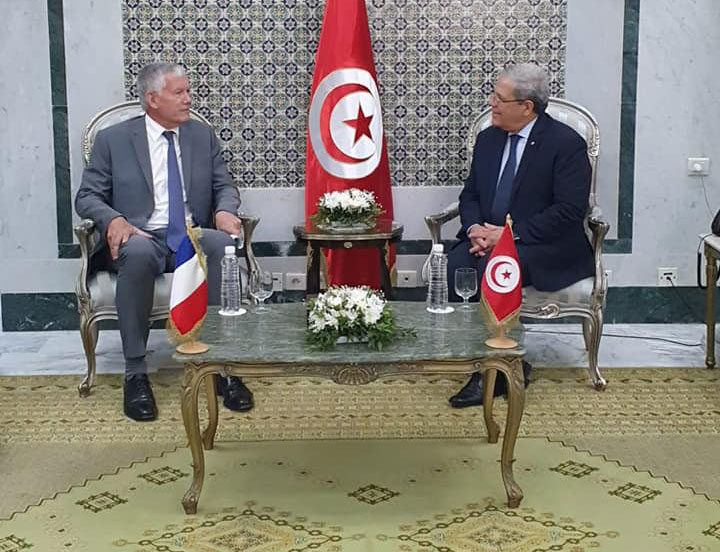 في علاقة بالدستور الجديد/ الجرندي يُطلع سفير فرنسا مقتضيات المرحلة المقبلة