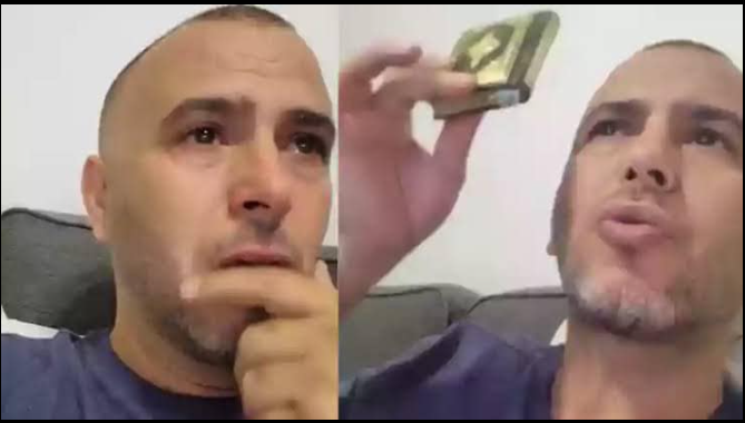 شاهد الفيديو/ لطفي العبدلي يتحدث باكيا عن مغادرته تونس