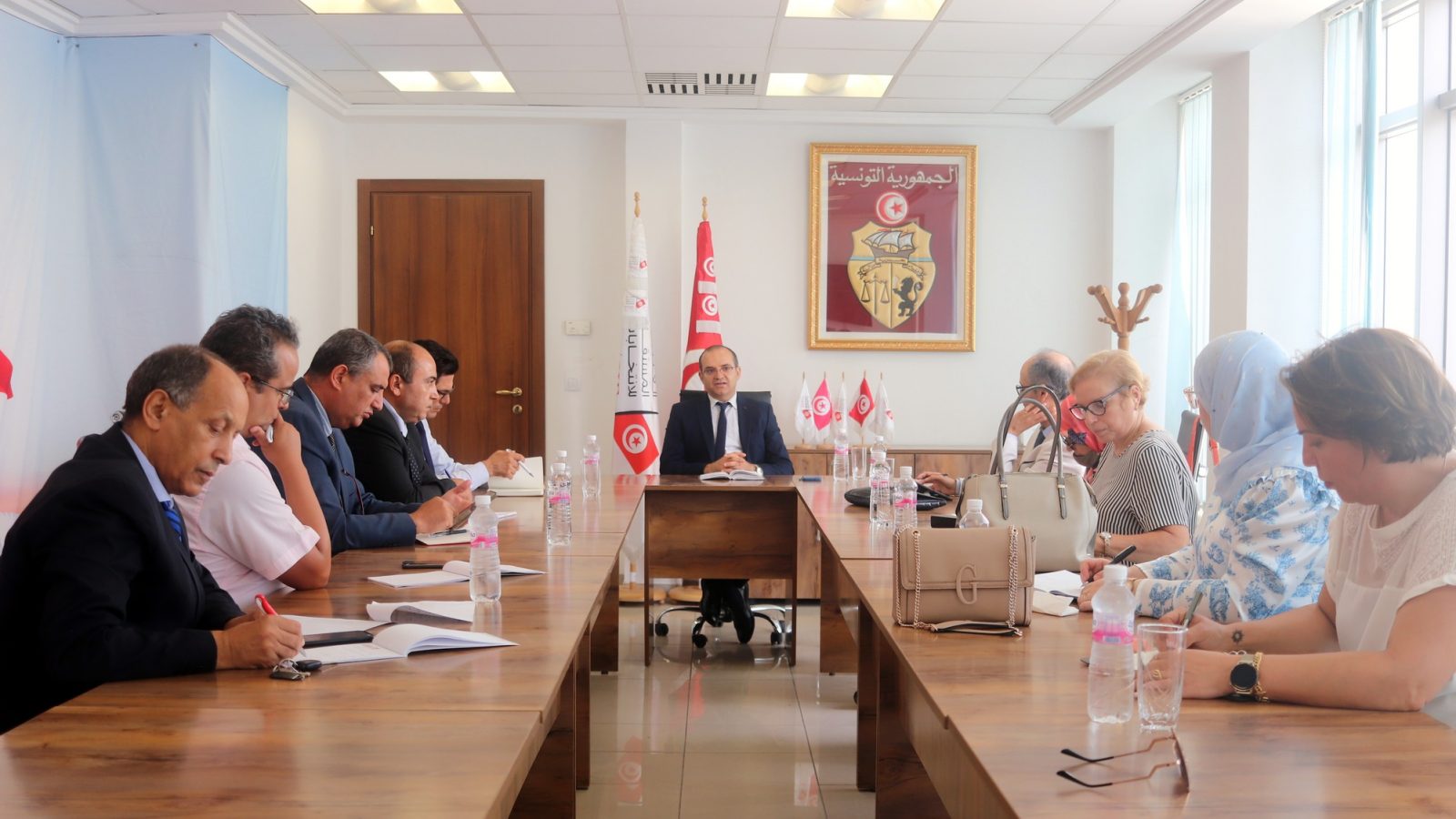 ضمان شفافية السجل الانتخابي محور لقاء الهيئة بمعهد الإحصاء