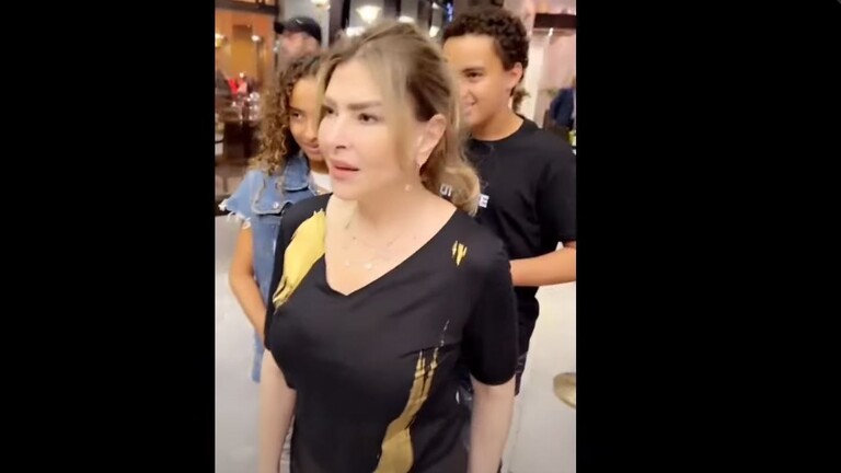 شاهد كيف ردت “مدام” هاني شاكر الفعل على معجبة بزوجها