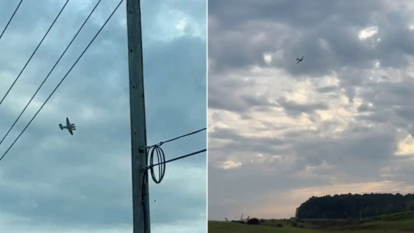 يحلّق بطائرة مسروقة ويهدد باستهداف مركز تجاري