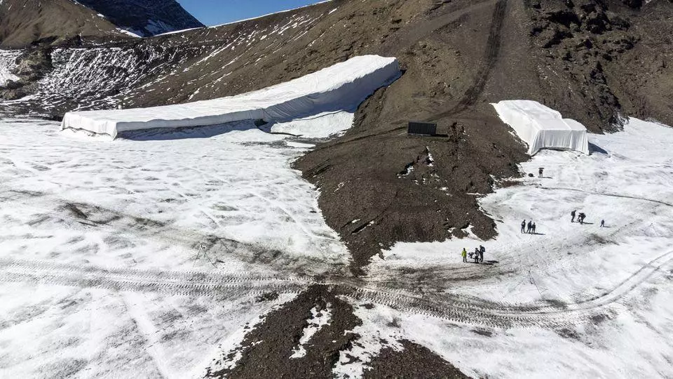 فيديو/ الحرارة تتسبب في مشهد لم يظهر منذ 20 قرنا في سويسرا