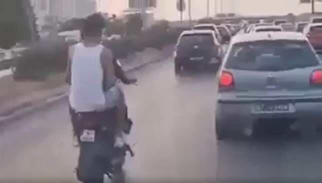 شاهد/ عملية نطر من سيارة بسرعة 50 كلم