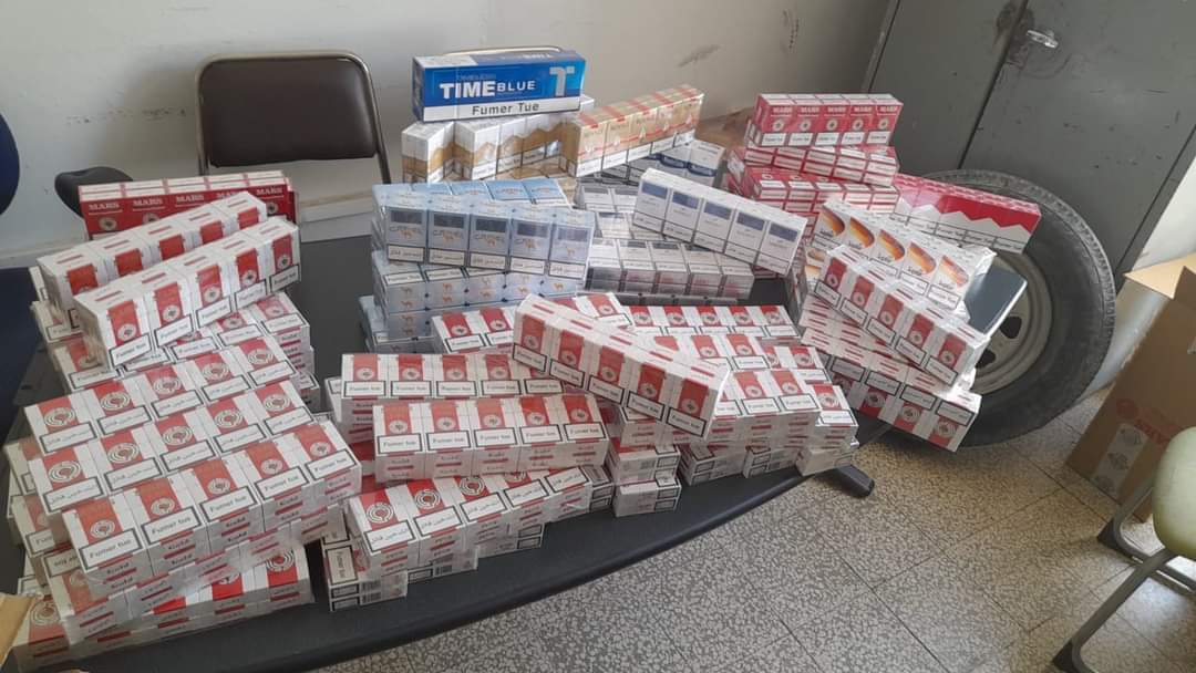 هذا عدد السجائر التي تم حجزها في اريانة