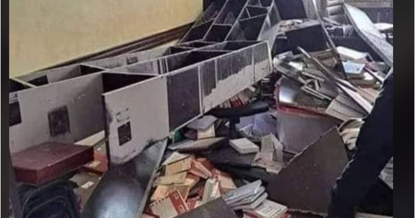 إصابات بليغة/ سقوط سقف مقر جمعية المحامين الشبان