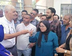 سيدي بوزيد/ المعلّمون النوّاب يُغلقون مقر مندوبية التربية