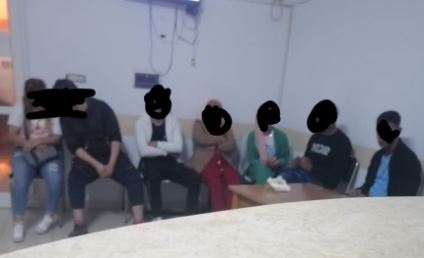 هذا ما تم حجزه/ ضبط عائلة كانت تعتزم الحرقة في الشابة (صور)