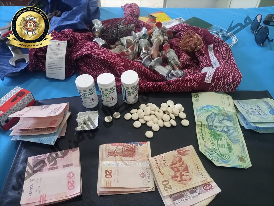 الكاف/ تعمّدا سرقة مقر المعهد الأعلى للموسيقى وهذا المحجوز