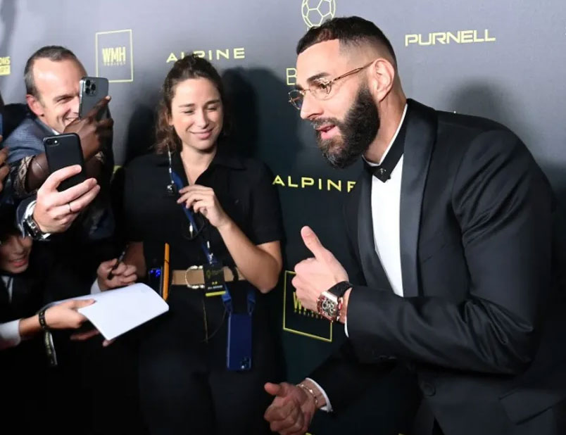 الكرة الذهبية/ 3 دول لم تصوت لبنزيمة إحداها عربية الكرة الذهبية/ 3 دول لم تصوت لبنزيمة إحداها عربية