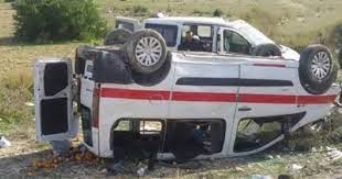 السبيخة/ قتيل وجرحى في انقلاب سيارة لواج