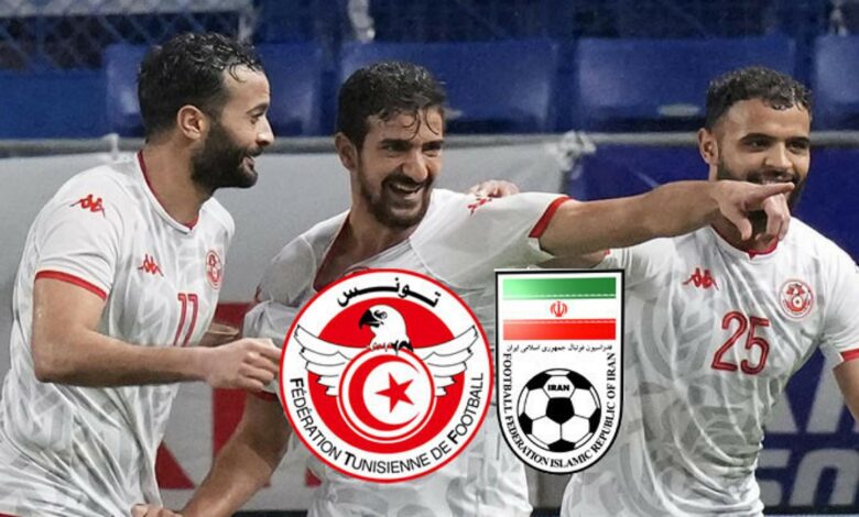 ودية تونس وإيران/ شوط أول بلا أهداف