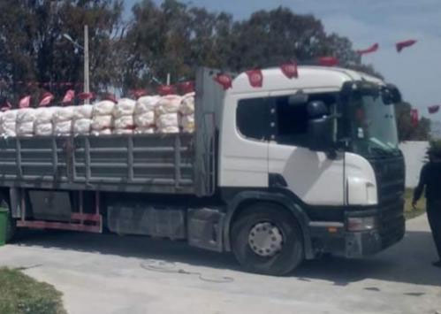 زغوان/ يستبدلون حمولة شاحنات العلف بأكياس من الرمل!