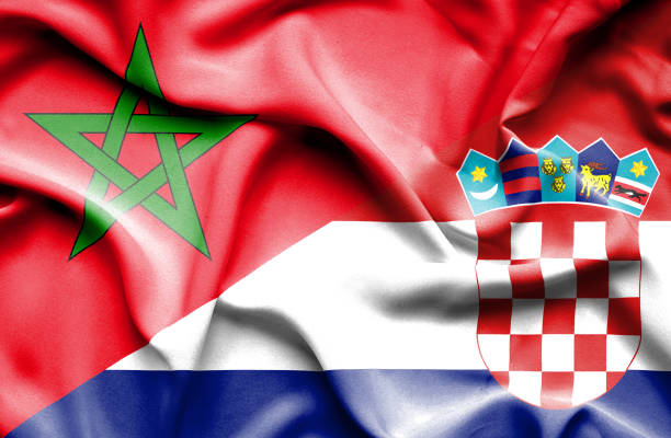 لقاء المغرب وكرواتيا/ شوط أول بلا أهداف