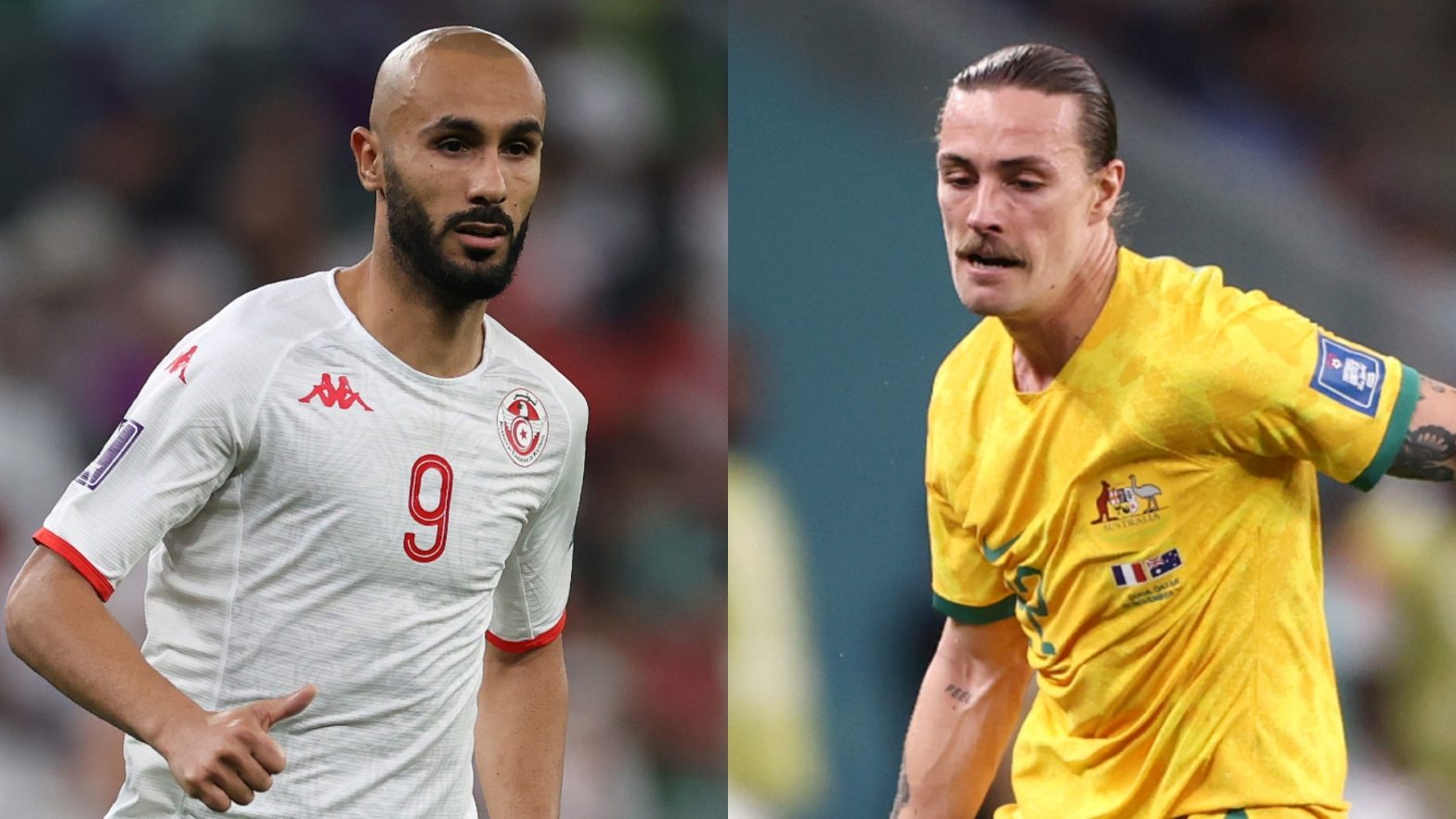 الشوط الأول/ تقدم أستراليا بهدف على النسور