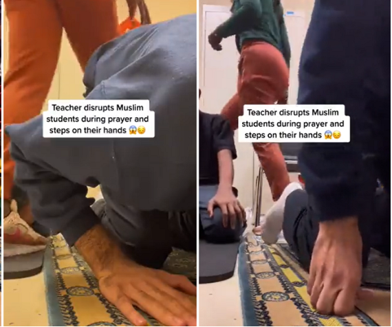 معلمة امريكية