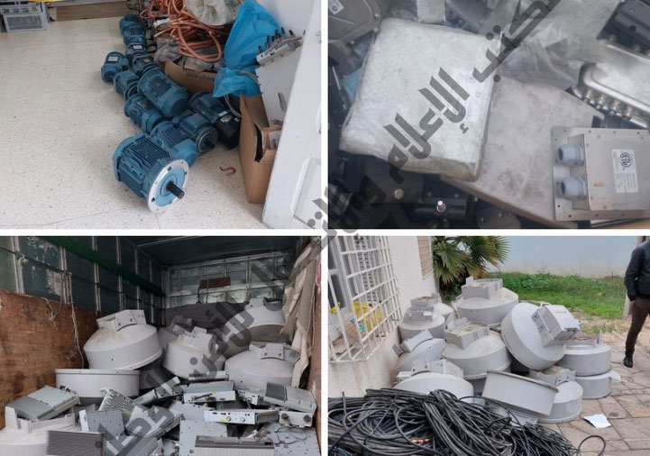 العاصمة/ حجز مسروقات بقيمة 2 مليار ونصف لشركات اتصال!