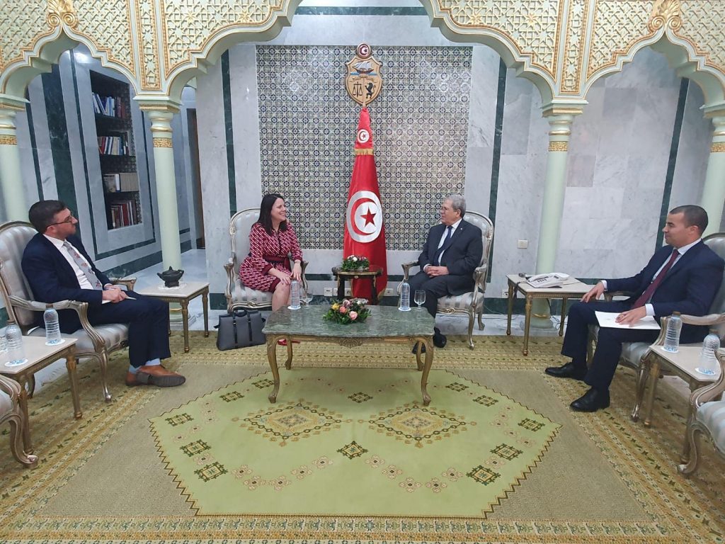 وزير الخارجية عثمان الجرندي