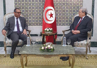 محمّلا برسالة لسعيد: الجرندي يلتقي مبعوث المنظمة الفرنكوفونية