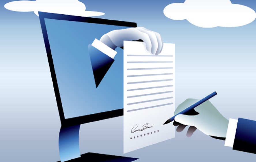 عقود إلكترونية