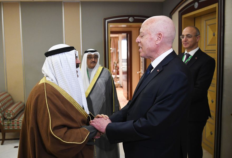 في لقائه سعيد/ ولي عهد الكويت يشيد بالكفاءات التونسية (فيديو)