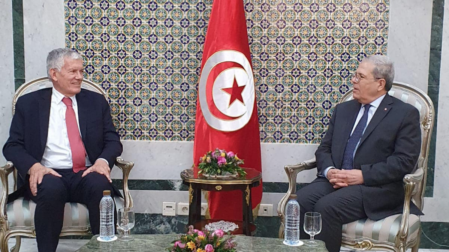 مجلس التعاون التونسي الفرنسي محور لقاء الجرندي بسفير فرنسا