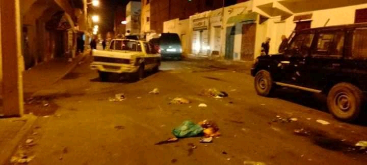 القصرين/ اصابات امنيين خلال مناوشات مع شبان