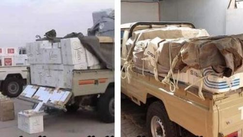 ضبط 3 شاحنات تهريب.. وهذا ما تم حجزه