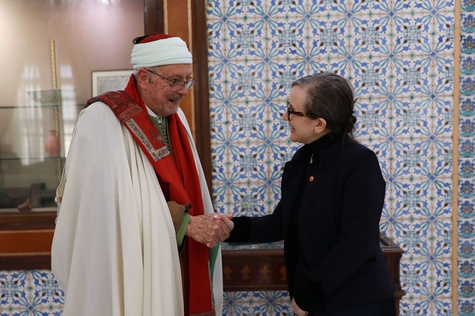 في لقائها بمفتي الجمهورية/ بودن تؤكد دعم الحكومة لديوان الإفتاء