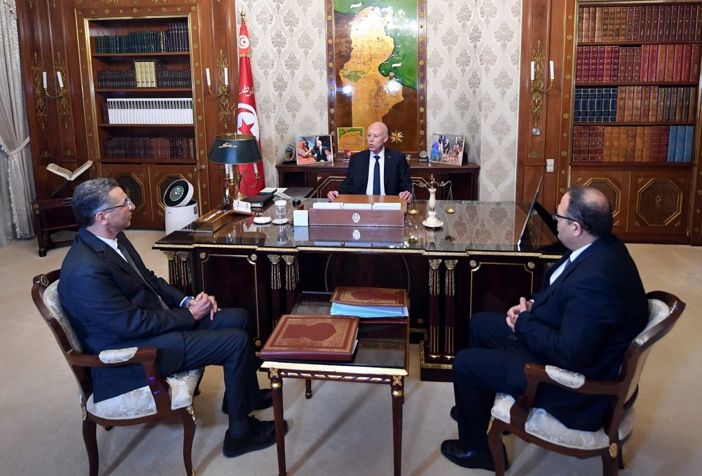 وزير الداخلية في لقاء سعيد