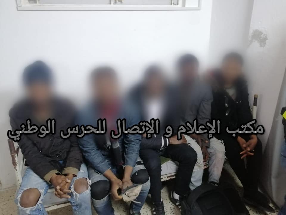 ضبط 166 شخصا من جنسيات إفريقيا جنوب الصحراء في عملية ” حرقة”