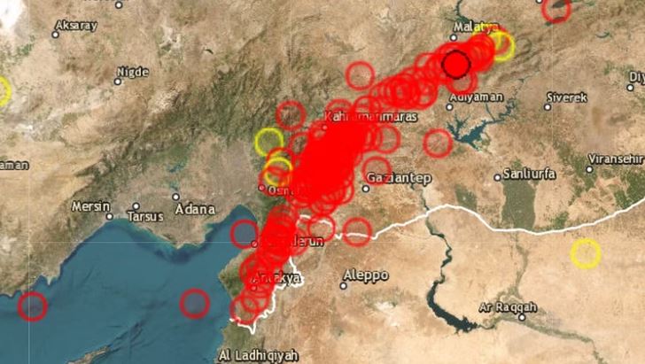 هزة أرضية ارتدادية