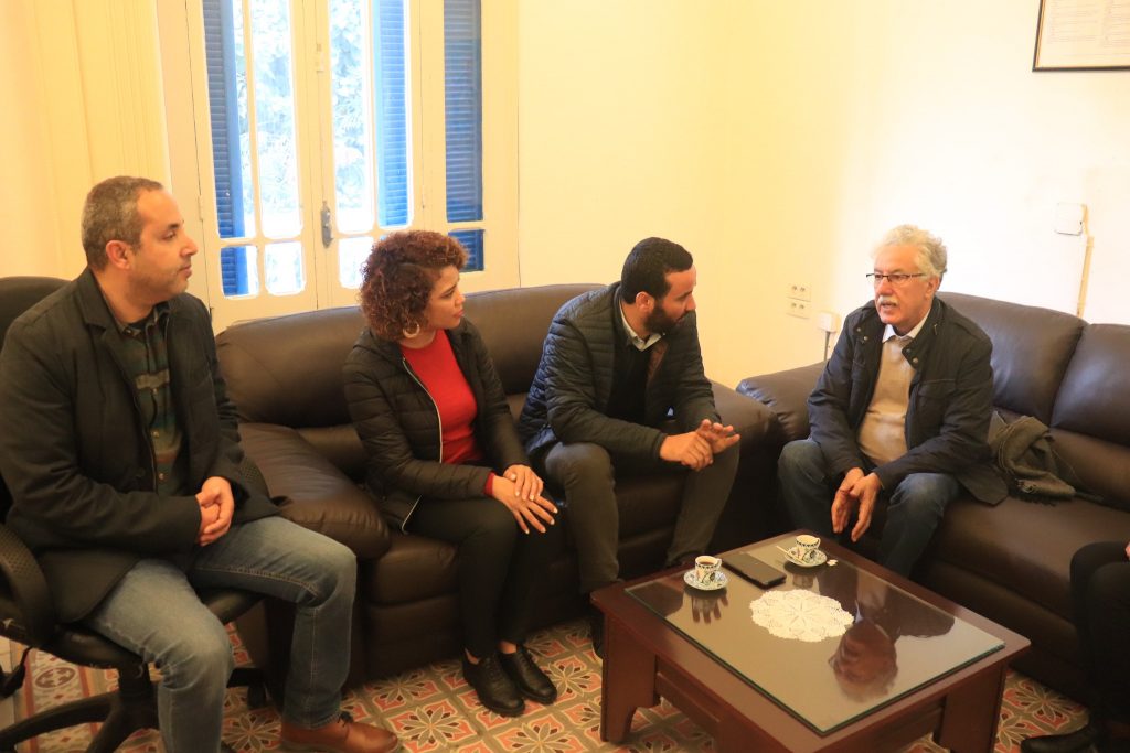 حمة الهمامي التضامن مع الصحفيين