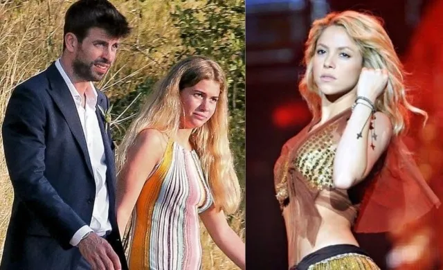 بسبب شاكيرا/ صديقة بيكيه تدخل المستشفى