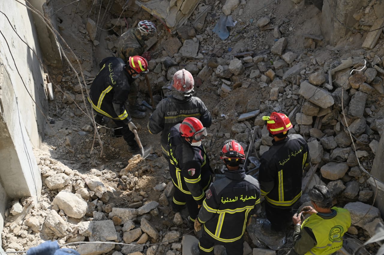 صور/ فريق الانقاذ التونسي يباشر مهمته في حلب بسوريا