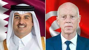 إثر تلقيه رسالة منه/ سعيد يهاتف أمير قطر