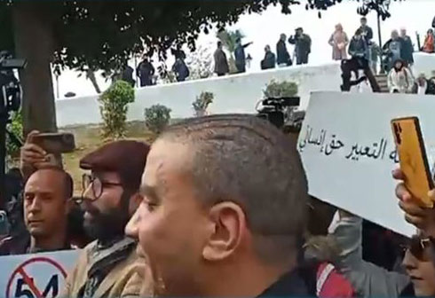 الأمن يمنع وصول الصحفيين إلى القصبة لتنظيم وقفة احتجاجية