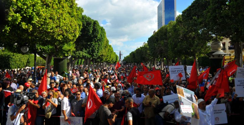المنتدى: الاحتجاجات تتصاعد في تونس