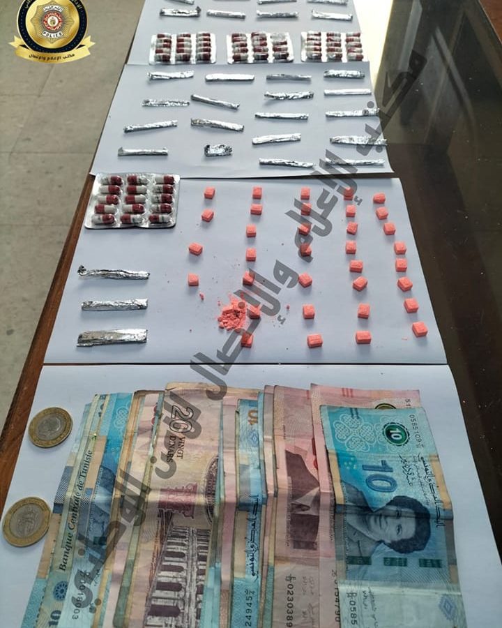 نابل/ القبض على منحرف بحوزته 92 قرص مخدّر 